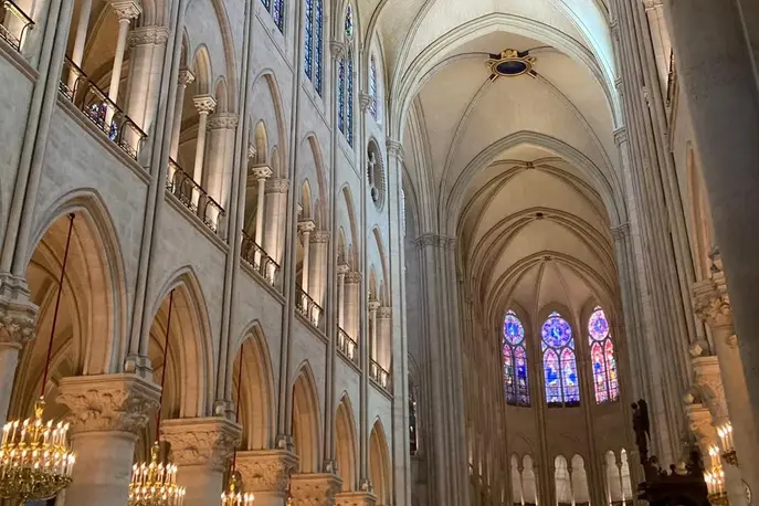 Intérieur de Notre-Dame de Paris